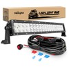 Nilight LED Light Bar 22Inch 120W Spot Flood Combo Off