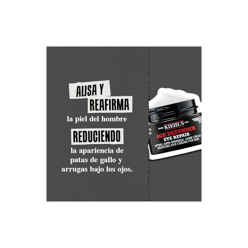 Kiehl’s Age Defender - Crema Contorno de Ojos para Hombre,