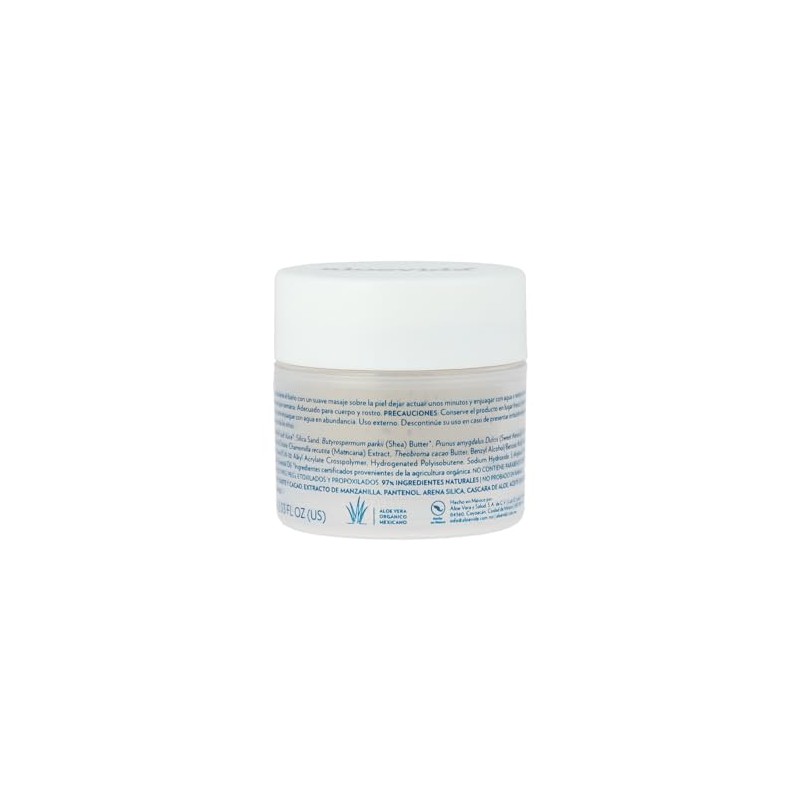 Aloevida Exfoliante Facial y Corporal 74% Aloe Vera orgánico TV+T