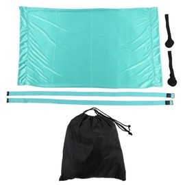 Yoga Hammock Handstand Split Leg Stretchable Training Portable Elastic Aerial Hammock for HomeDark Blue