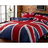 Rock N Roll Funky Union Jack British Uk Blue Red