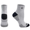 Premium Bamboo Crew Work Socks- Quarter High Moisture Wicking, Odor