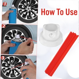 10 Pcs Sprays Nozzles Caps for Cans 20 Pcs 4.72" Spray Can Nozzle Extension Plastic Sprays Can Straw Nozzle Repair Replacement Spray Paint Caps and Nozzles Extensions Kit for Garden Home