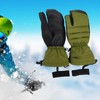 Vaveren 2Pcs Ski Glove Wrist Strap Sport Glove Strap Gloves