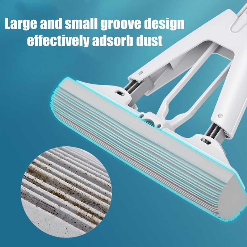 Pieces Sponge Mop PVA Refill Pack 34 cm Grey Mop