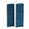 RIDEX PLUS 424I0506P Cabin Air Filter Pollen Filter Activated Carbon