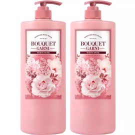 Bouquet Garni 부케가르니 모이스처 바디워시 화이트머스크 1500ml 1개입 2개 Bouquet Garni Moisture Body Wash Whitemusk 1500ml, 2 Pieces [Bouquet Body Wash White Musk 1500ml, 2 pieces]