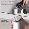 Canslab Turbo Rechargeable Can Opener - Professional Grade Blade, Auto-Stop,