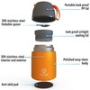 Insulated Food Flask - 530ml Stainless Steel Jar for Hot