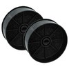vhbw 2 x Activated Carbon Filters Compatible with Beko CTB