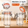 3 oz Small Glass Spice Jars Bottles Bulk 48 Pack