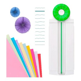 Guillotina Cortador Papel Multiuso 12 Cortes En 1 Scrapbook