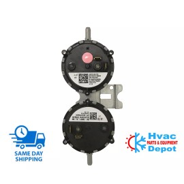 Goodman 0130F00439 Goodman OEM Furnace Air Pressure Switch 2-Stage, Air, -0.1/-1.2 in WC