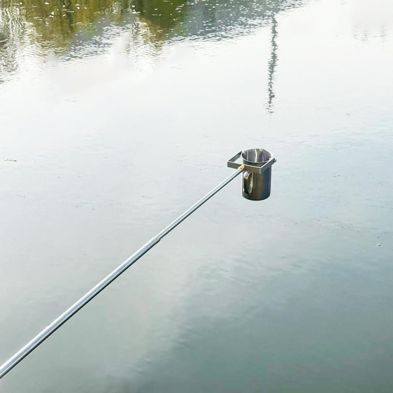 Telescopic Stainless Steel Wa-ter Sampling Pole, Extendable Water Sampler Dipper