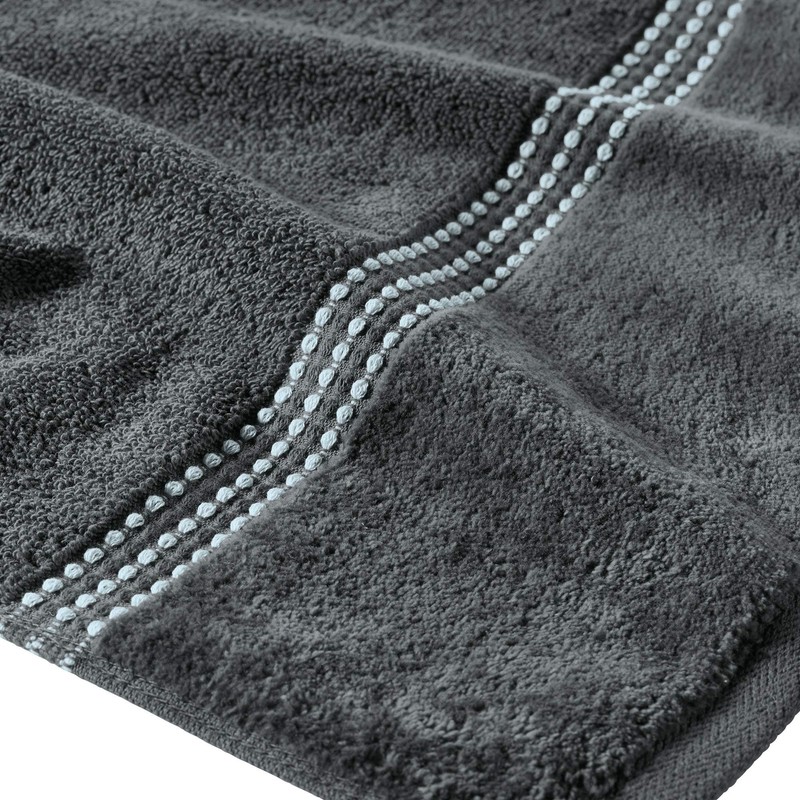 Erwin Müller Mannheim Terry Towel Pack of 6 Plain Anthracite