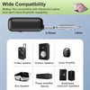 XIAOKOA Wireless Microphone Headset,UHF Dual Headset Microphone System,165FT Range Transmission