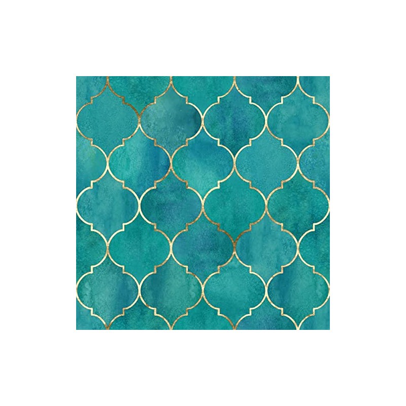 Tischdeko Pack of 20 Napkin Pattern Ornaments Gold