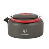 REDCAMP 0.8L Small Camping Kettle, Folding Water Pot with Carrying