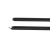 2Pcs Car Weatherstrip Window Seal 80821 01G00 Black Reliable Rugged