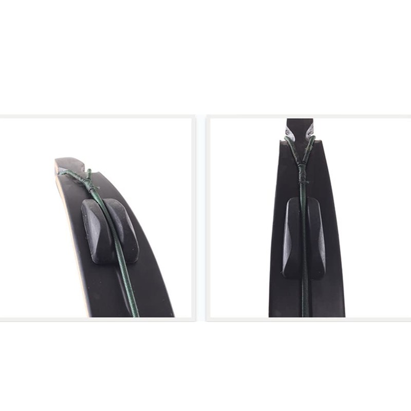 CENPEK 2pcs Archery Bow String Silencer, Rubber Shock Absorber，Soft Limb