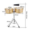Ktaxon Timbales Instrument 13 Inch & 14 Inch Timbales Drum