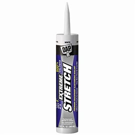 10.1 oz Dap 18715 White Extreme Stretch Premium Crackproof Elastomeric Sealant Pack of 12