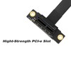 XRIKUI Dual 90Degree Right Angle PCIe 3.0 x1 Extension Cable