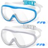 Braylin Swim Goggles, 2-Pack Swimming Goggles for Adult Men Women,
