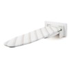 Wall Mounted Ironing Board, 37.4''x7.55'' Foldable Ironing Station 180° Swivel