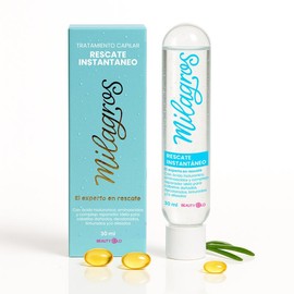 Milagros Ampolleta Azul – Powerful 30ml Hair Repair Treatment for Damaged Hair, Strengthening, Hydrating & Restoring Shine