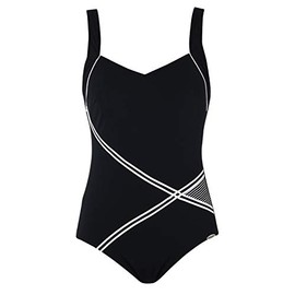 Sunflair Damen 72083 Einteiler, Schwarz, (Herstellergröße: 52B)