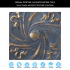 Distressed Tin Ceiling Tiles 24x24, Easy to Install PVC Wall