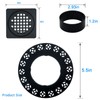 4 Inch Drain Grate Kit Compatible with Schluter Kerdi-Drain Flange