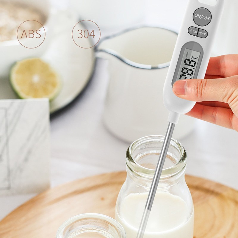 Meat Food Thermometer Waterproof Electronic Digital Cooking Instant Read Probe
