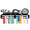NBEADS Medals Hanger Display Holder Rack, Volleyball Theme Medals Display