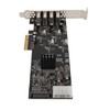 4 Port USB 3.0 PCIE Card 4 Dedicated 5Gbps Channels