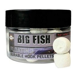 Dynamite Baits Big Fish Floating Durable Hookbait Pellets 12mm - White