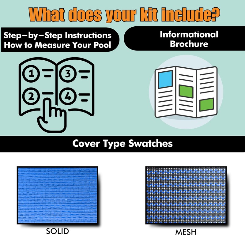 Freetime Fun Rectangle Pool Safety Covers for Inground Pools -