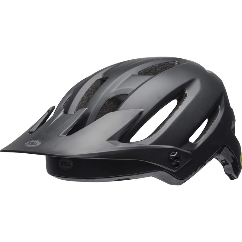 BELL Unisex 4forty Mips Cycling Helmet, Matt/Gloss Black, L 58-62