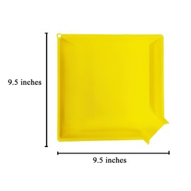 VERSAINSECT Funnel Tray 9.5 x 9.5 x 1.5 inches (3-Pack)