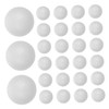 Operitacx Pack of 120 Ball Models, Small Foam Balls, 3