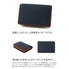 Dakota Black Label BL-625414 Business Card Holder, Genuine Leather, navy