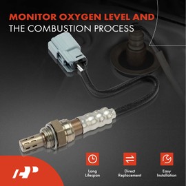 A-Premium O2 Oxygen Sensor Compatible with Ford Transit-150 2016-2019, Transit-250 2016-2019, Transit-350 2016-2019, Transit-350 HD 2016-2019, 3.7L, Downstream Left & Right, 2-PC Set