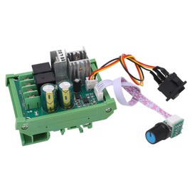 High Power Motor Driver Governor Module PWM DC Motor Speed Controller DIN Rail Mount DC12‑55V