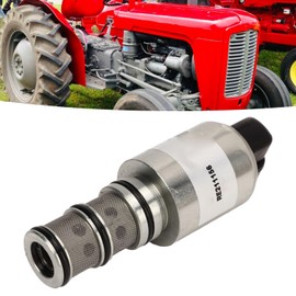 Alloy Steel Solenoid Control Valve RE211156 RE211157 RE211158 AT310584 Replacement for John Deere Tractor 12V