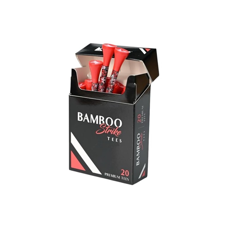 Kaluza Bamboo Strike Tees | Premium Bamboo Golf Tees (20