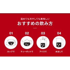 Drip Coffee Factory Rooibos Tea Bag, 0.8 oz (2.0 g) x 330 Packets (110 Packets x 3 Bags), Decaffeinated Cold Brew Tea, Rooibos