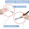 3PCS Strictly Paddles Erasable White Boards Dry Erase Single Side