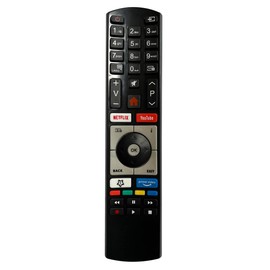 Aurabeam Replacement TV Remote Control Compatible with Telefunken D43F287N4CWI TV