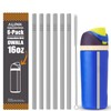 ALINK Stainless Steel Straws for 16oz Owala FreeSip Insulated Water